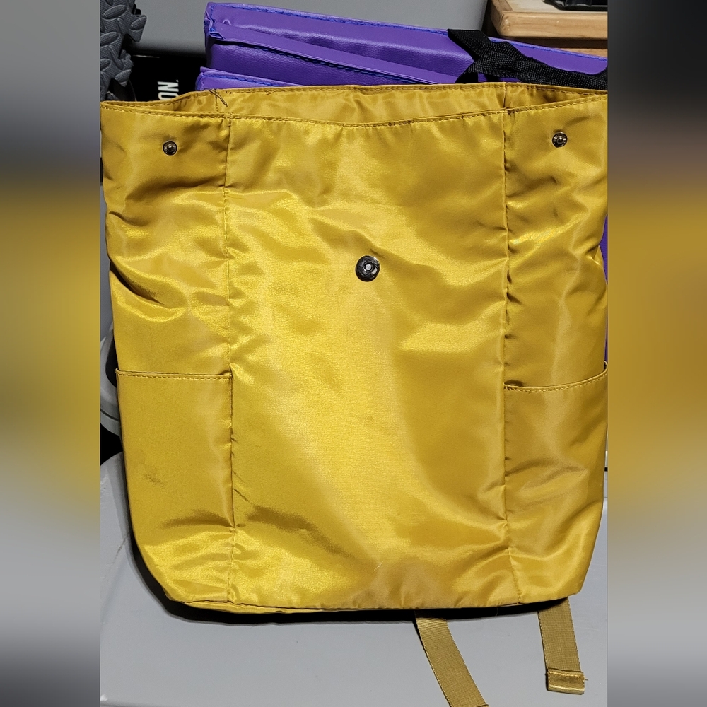 A NEW DAY Vibrant Yellow backpack/laptop bag